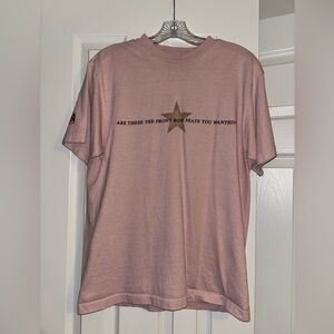 Travis Scott Men’s Pink Short Sleeve Tee